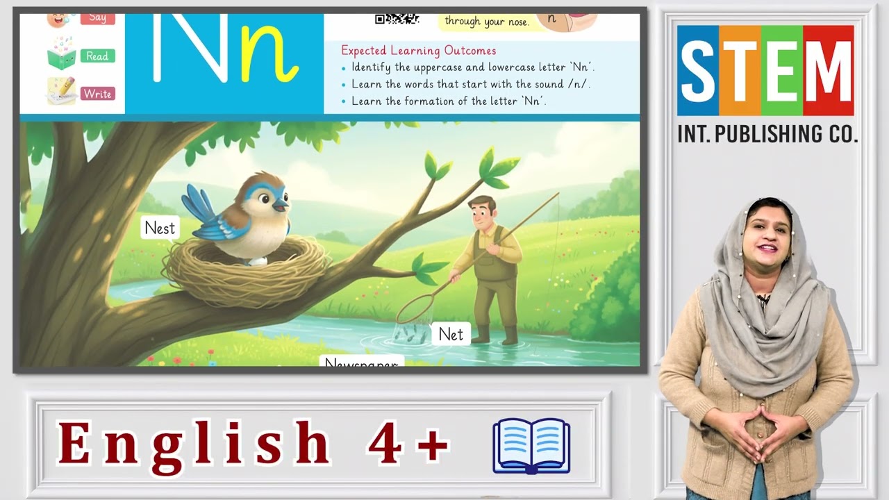 English for Kids 4+ | Letter Nn Parent Guide | Phonics & Writing at Home