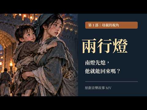 《兩行燈》｜原創音樂故事 MV 第一部｜孤城最後一夜，兩行燈火送人南去
