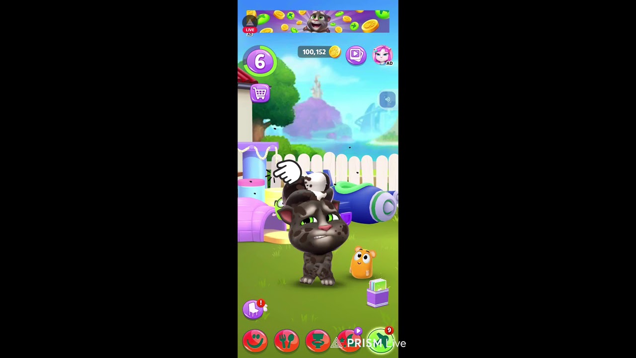 cat wala game talking cat tom 😂