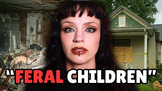 SIXTEEN children discovered living in a “HOUSE OF HORROR”