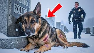 Officer Found a K9 Weeping at His Handler’s Grave After Years Missing — The Truth Behind Shocked Him