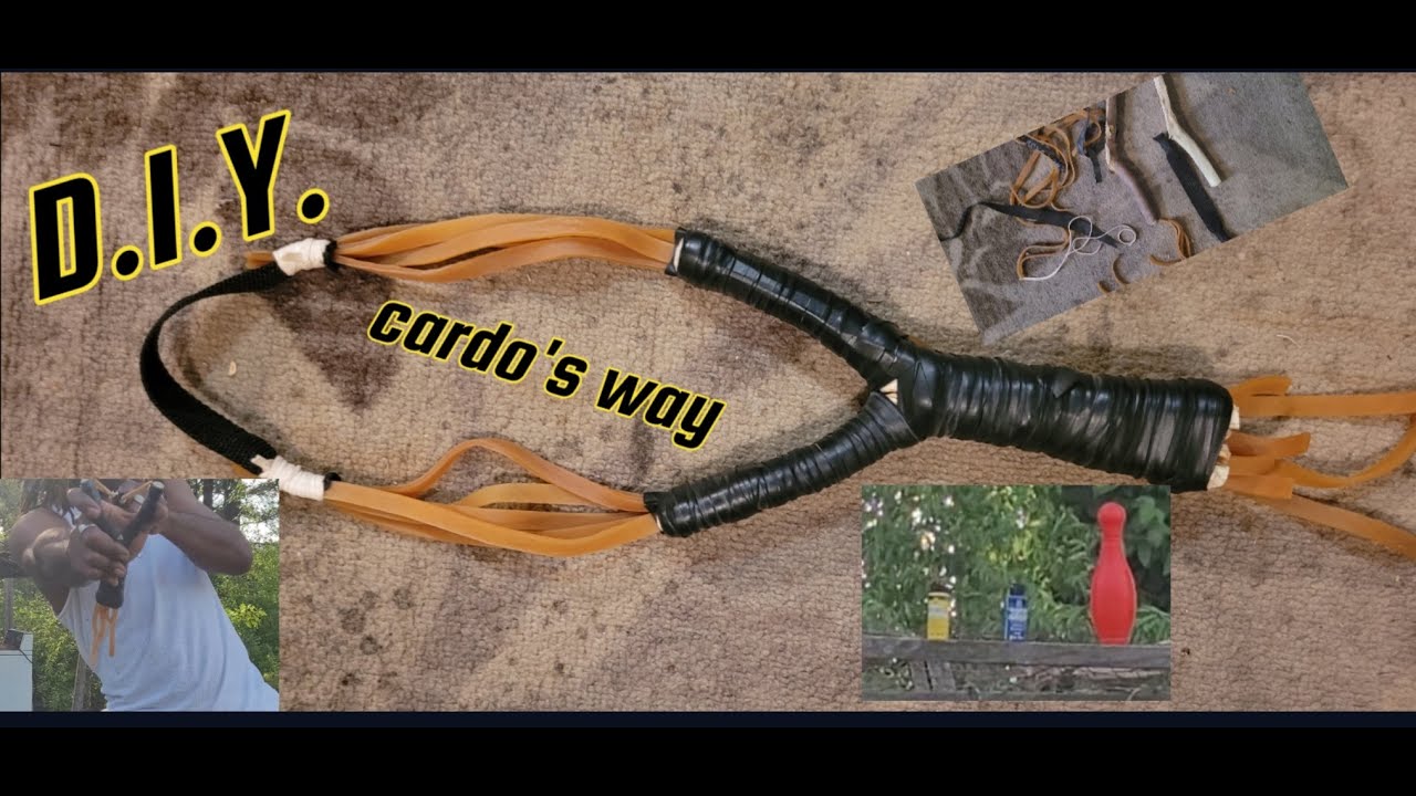 D.I.Y. HOW TO MAKE A SLINGSHOT WITH RUBBER BANDS 🤔🇯🇲JAMAICAN STYLE YouTube