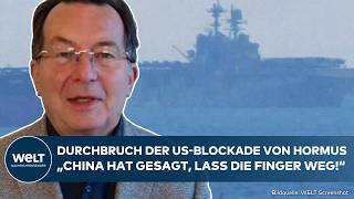 Iran Donnerschlag China Durchbricht Blockade Der Usa In Straße Von Hormus Peking Macht Ansage