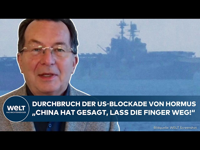 IRAN: Donnerschlag! China durchbricht Blockade der USA in Straße von Hormus! Peking macht Ansage