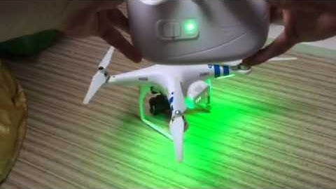 Dji phantom 2 motors wont start