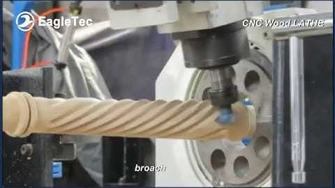 CNC Wood Turning Lathe Machine for Baluster Newel Post Railing and Furniture Leg Fabrication