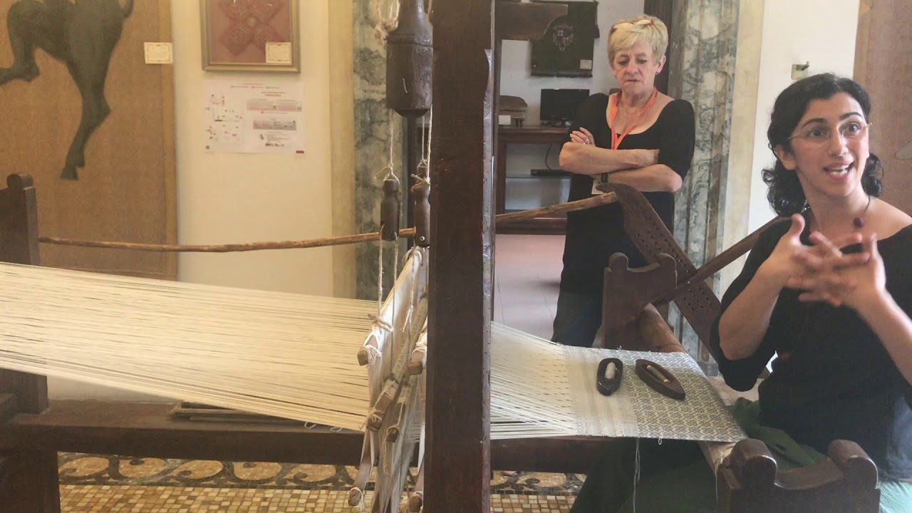 Demonstration of period looms YouTube