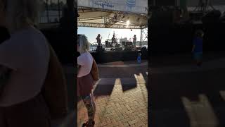 Brandon Bower band drum solo at Ribtoberfest