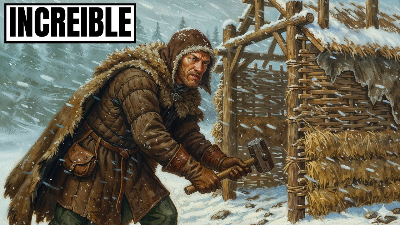 ¿Cómo los Campesinos Medievales construían Refugios para Sobrevivir a VENTISCAS mortales?