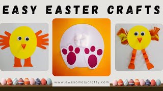 5 Easy Kids Crafts for Easter | Easy Easter Crafts for Preschoolers | Easy Kids Crafts