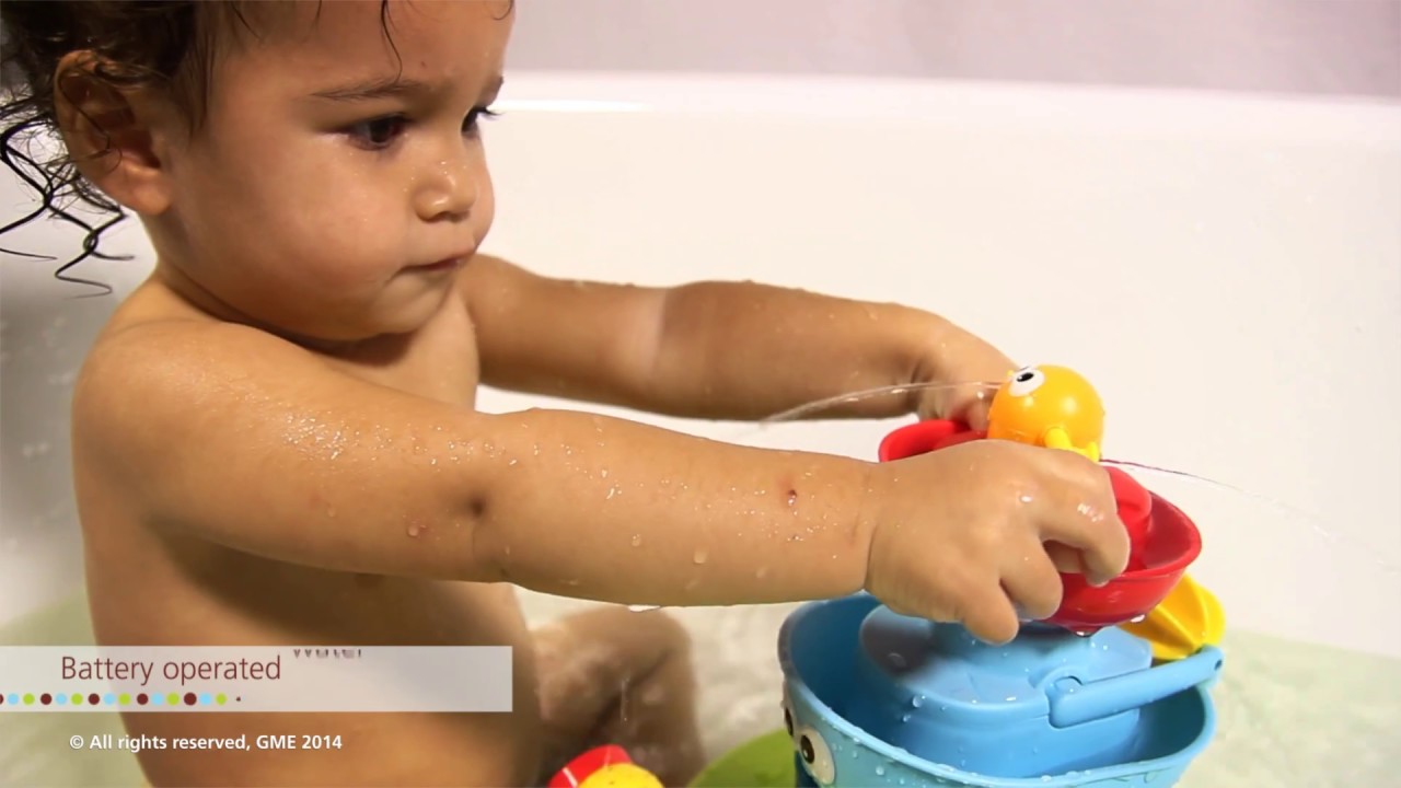 La fontaine magique de Yookidoo (Jouet de bain) - YouTube