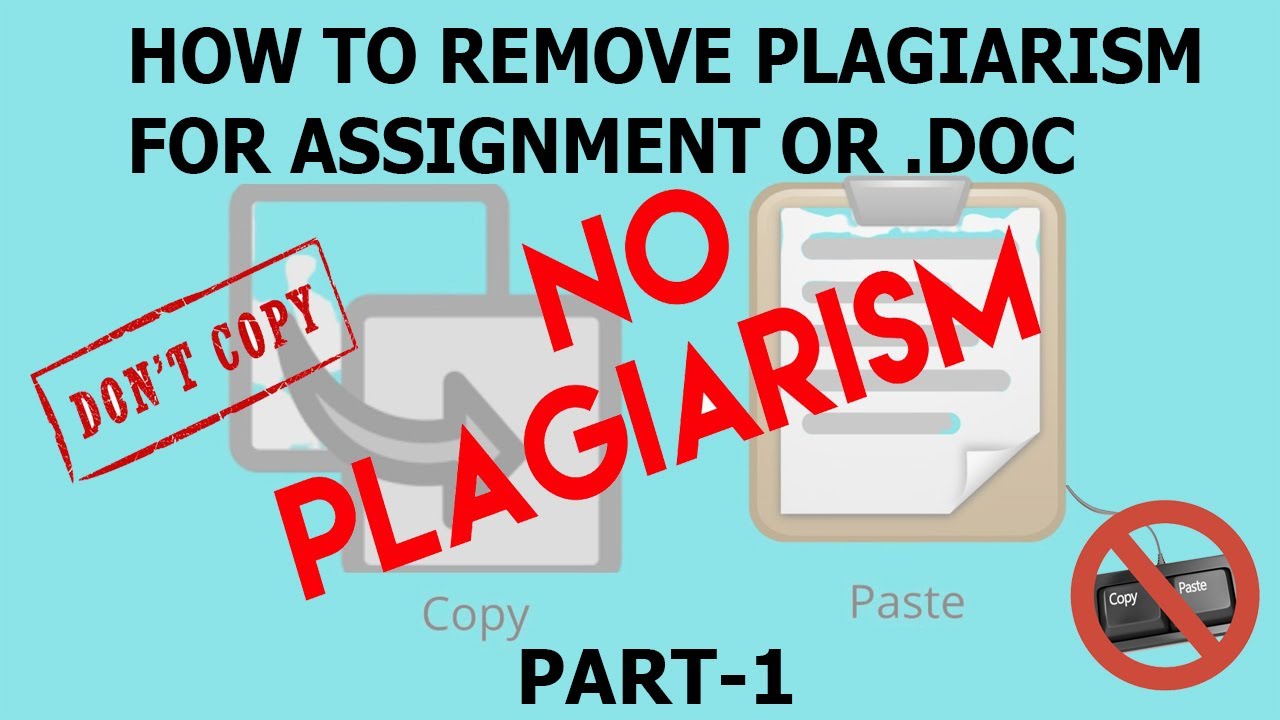 plagiarism in assignments