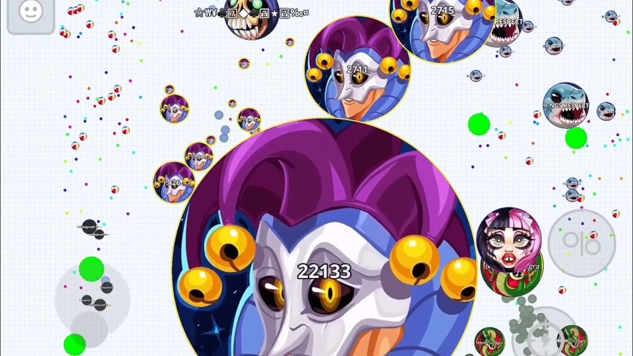 Agar.io Mobile - Insane Push Split 1000 iq Gameplay