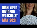 High Yield Dividend Stocks For May 2021