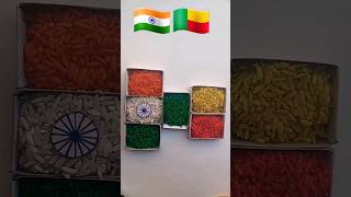 India flag 🇮🇳 || Benin flag 🇧🇯 || #shorts #viral #viralvideo #viralshorts