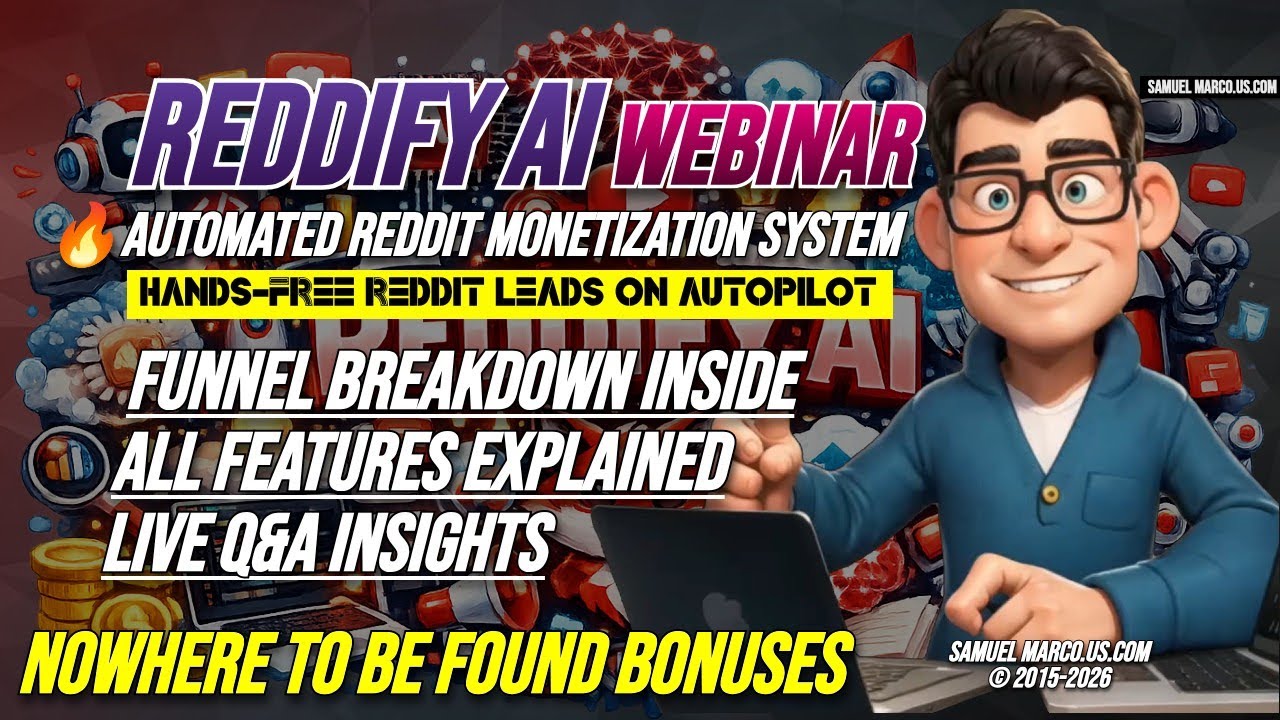 Reddify AI Webinar Replay: Reddit Traffic Automation 🔴 Reddify AI Full DEMO + Bundle + Bonuses