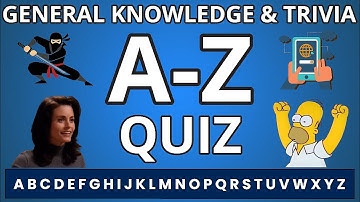 A to Z Quiz 21th Edition 🧐📚 General Knowledge Trivia Game | Fun Pub Quiz Challenge with 26 Questions