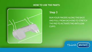 How to use All-In-One Absorbent Pants for Incontinence when the user is standing screenshot 4