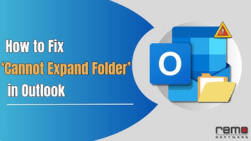 Fix "Cannot Expand Folder" Error in Outlook (Easy Solutions)