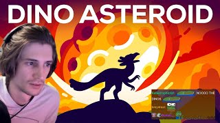 xQc Reacts to The Day the Dinosaurs Died – Minute by Minute ( Kurzgesagt – In a Nutshell )