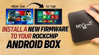 Fix Your Slow Rockchip Android Box by Installing a New Firmware (Tested on MXQ Pro 4K 5G) Eng Sub