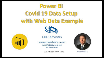 Use Power BI to Access Covid 19 Data in GitHub in Less than 5 Minutes