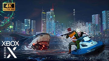 MANEATER Gameplay XBOX SERIES X 4K 60fps