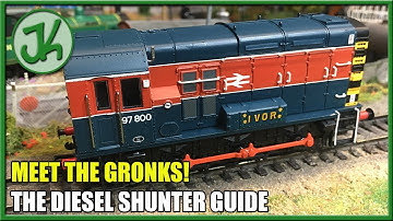 Meet The Gronks! Class 08 Diesel Shunter Model Locomotive Guide