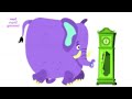 HICKORY DICKORY DOCK BIG SUPER ELEPHANT MICHI MICHI EFFECTS