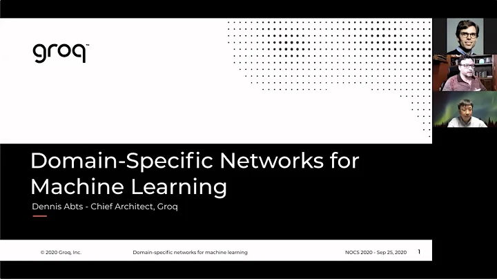 Keynote II: Domain-Specific Networks for Machine L...