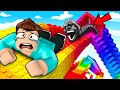 CAN I CLIMB 67 SCARY STAIRS IN ROBLOX !!