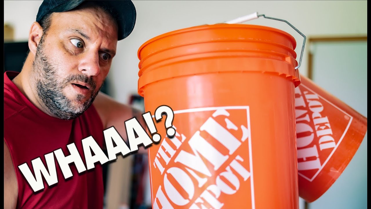 Home Depot Bucket Tricks That WILL BLOW YOUR MIND! (I never knew