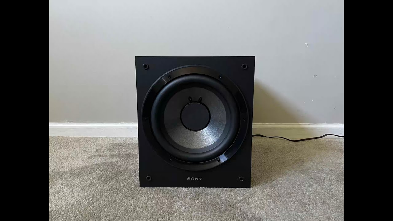 sony powered subwoofer home theater