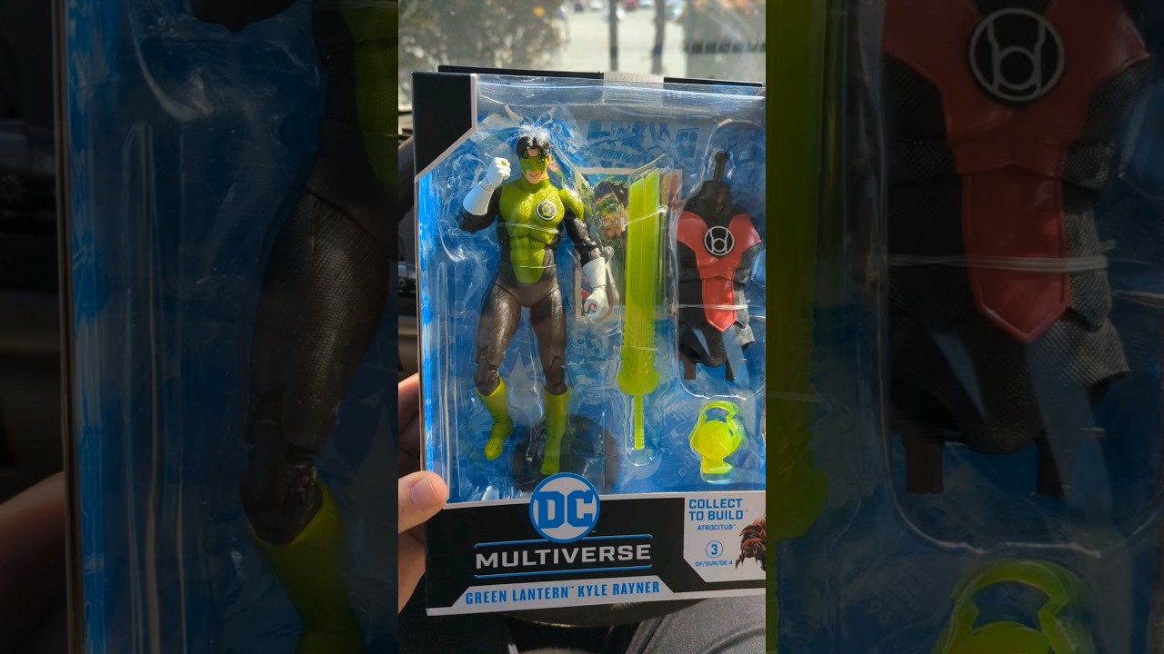 McFarlane DC Multiverse Green Lantern Kyle Rayner Blackest Night Figure