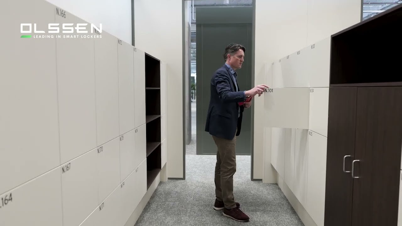 Olssen voorziet ZIN Brussel van innovatieve lockers