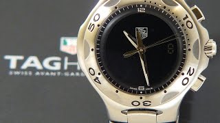 TAG Heuer Kirium Full size Man FIA Formula One Chronograph Stainless steel Ana- Digi CL111A