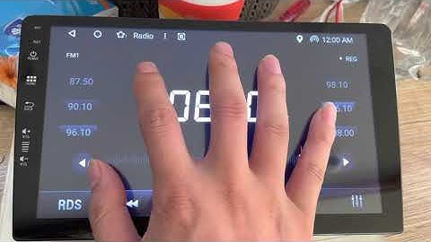 8257 5个手指长按屏幕 触摸校准 触摸有时没有反应时操作