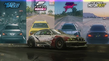History of BMW M3 E46 in Modern Racing Games