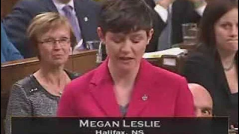 Megan Leslie asks the Prime Minister about the Senate Scandal