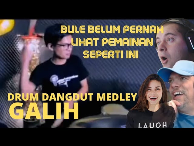 SKILL DRUMNYA BIKIN HEBOH‼️ DRUM LAGU DANGDUT MEDLEY GOKIL- GALIH REACTION class=