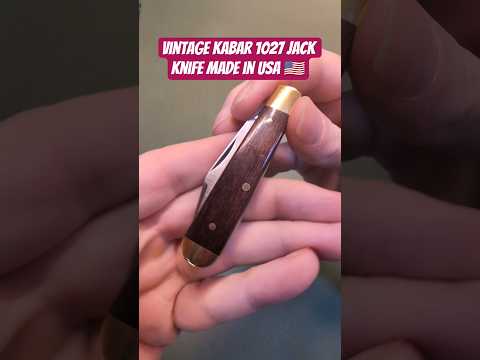 Vintage Kabar 1027 Jack Knife Made in USA   
