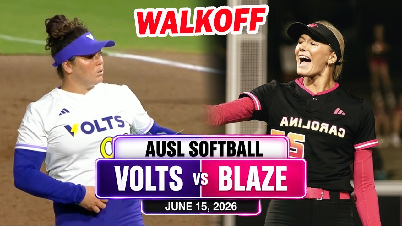 Texas Volts Texas Volts vs Carolina Blaze Full Game, Jun 15 26 | Athletes Unlimited ...