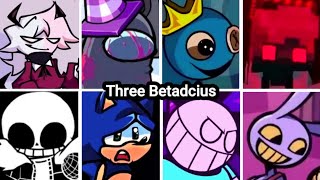 Casanova, but There are Three Betadcius Who Sing It (FNF, but Everyone Sings It)