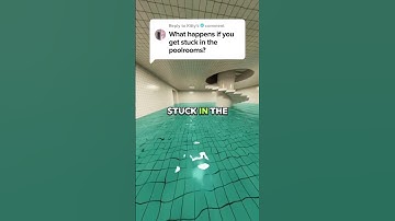 ⚠️WHAT IF YOU GET STUCK IN THE POOLROOMS - BACKROOMS FOUND FOOTAGE⚠️ #shorts