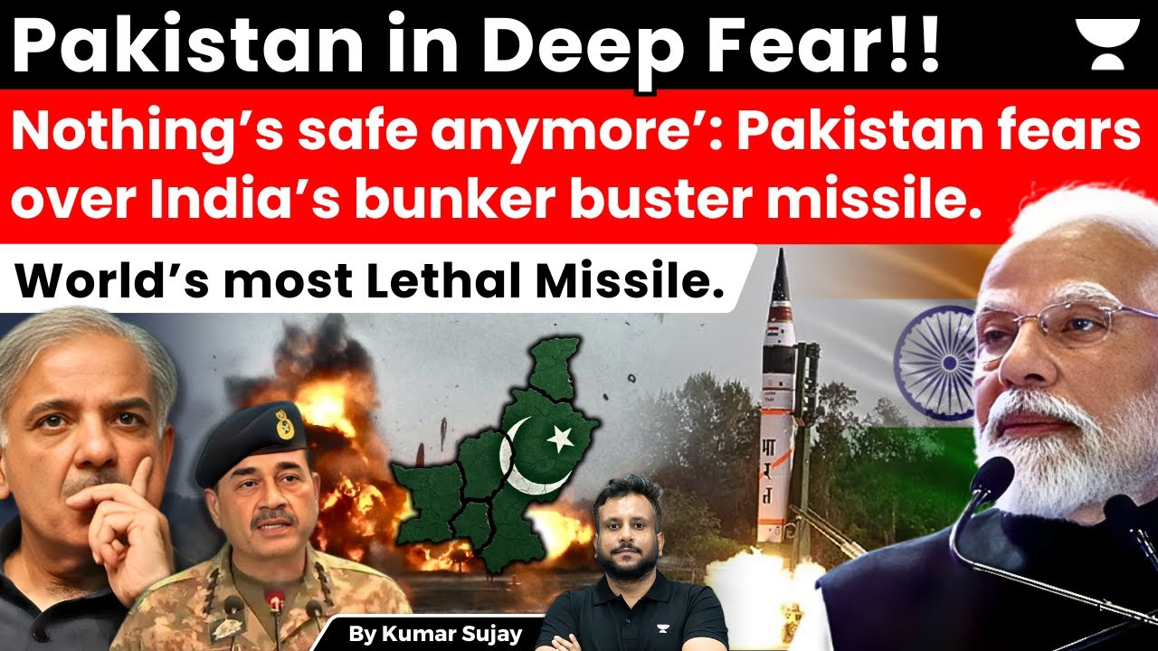 Finally Pakistan accepts the might of India’s 7,500-kg bunker buster missile.