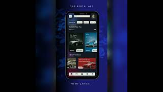 car rental app ui on Adobe XD #uidesign #uxdesigntips screenshot 4