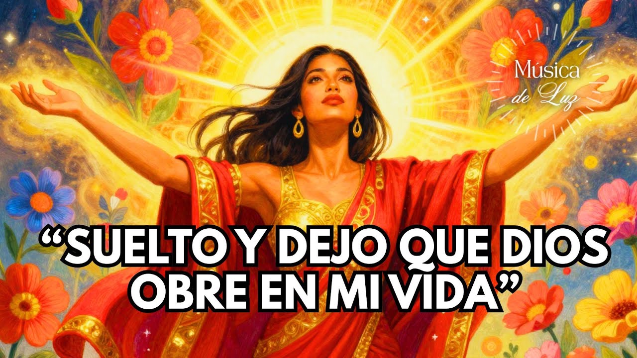 🙏 SUELTO Y DEJO QUE DIOS OBRE EN MI VIDA | Mantra de gratitud, paz y bendiciones