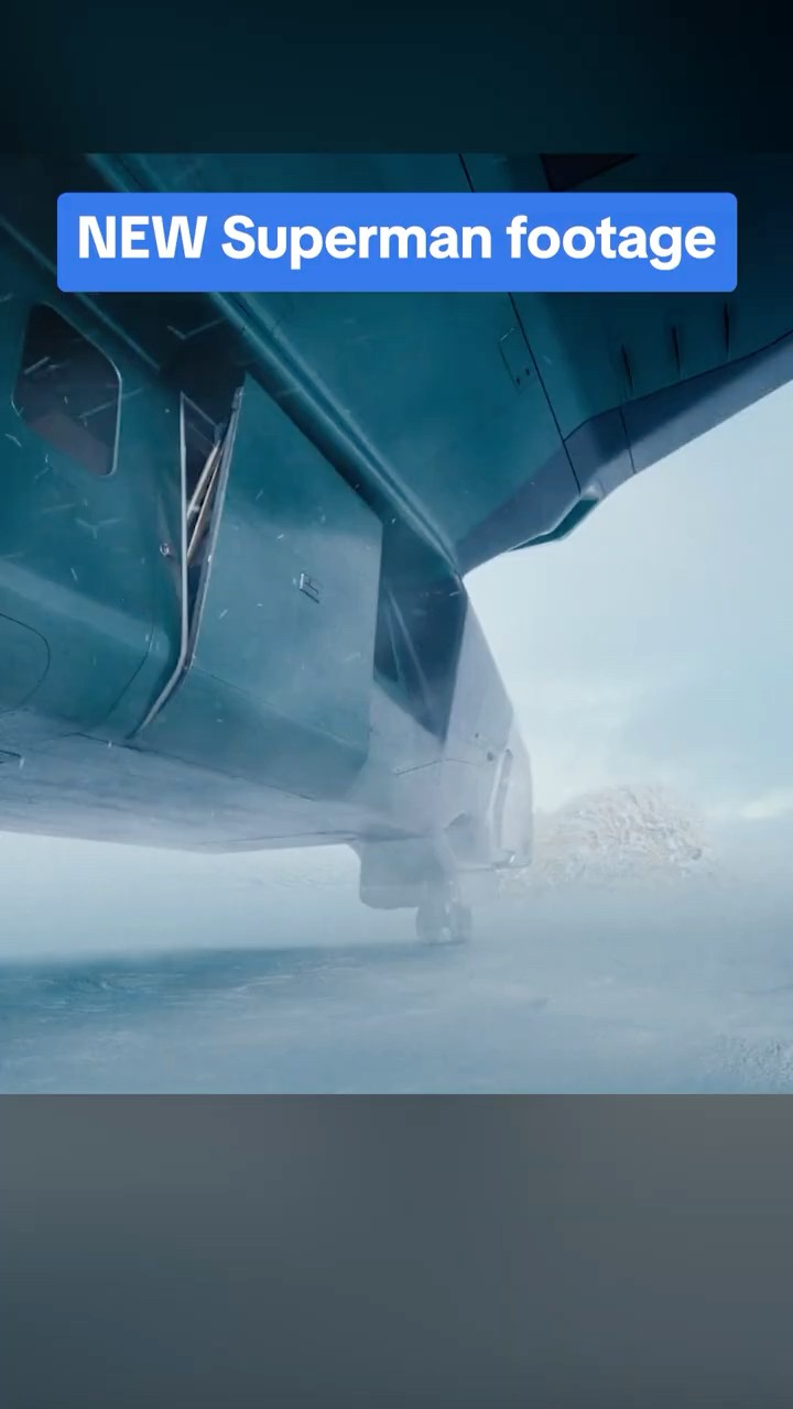 Superman flies in the newest TV commercial for James Gunn's Superman! #superman #fly #dc #dcstudios