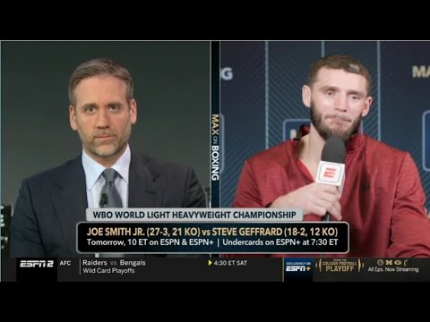 [FULL] Max on Boxing | Max "reacts" Joe Smith Jr. vs Steve Geffrard in WBO world heavyweight title - [FULL] Max on Boxing | Max "reacts" Joe Smith Jr. vs Steve Geffrard in WBO world heavyweight title