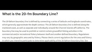 How to Import 20FA and 50FA Boundary Lines for Rockfish in CA 2024 to your Fish Finder (Lowrance TI)